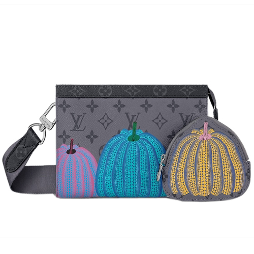 ルイ・ヴィトン ハンドバッグ ショルダーバッグ LV × YK ガストン・ウエアラブル ウォレット M81972 ブルー